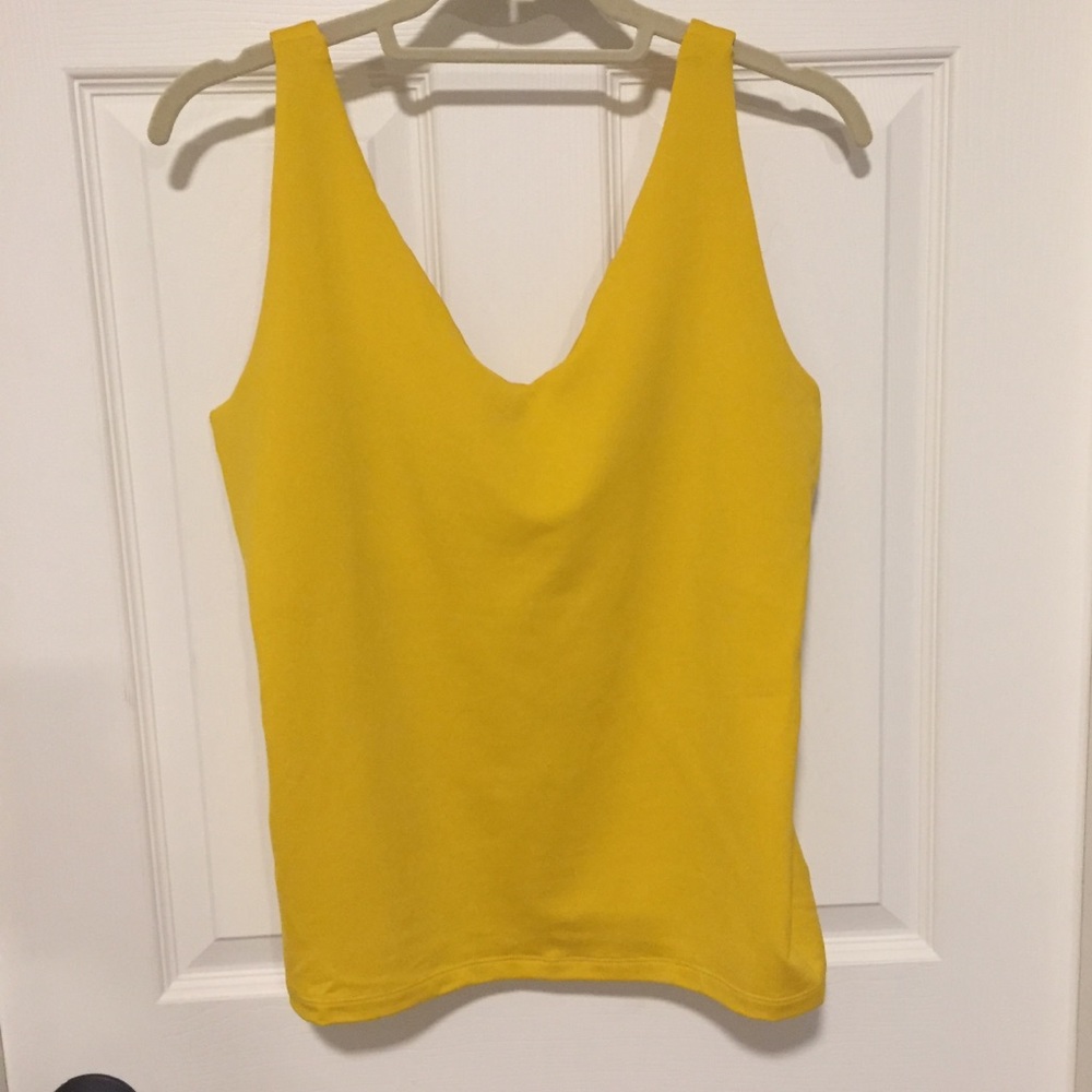 B. Moss Yellow Cami - Sz Lg
